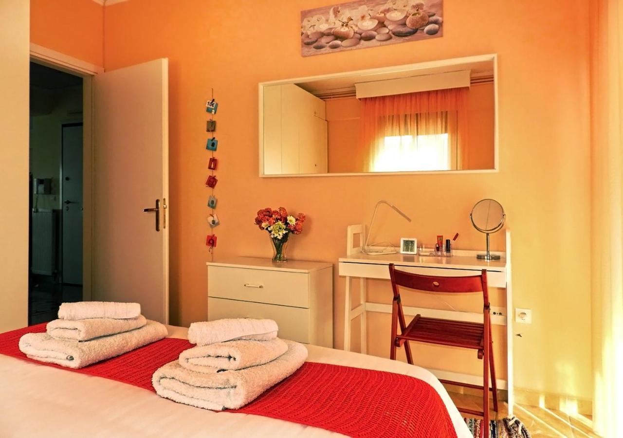 Seafront Family Apartment & Free Parking, The Cruiseflat テッサロニキ エクステリア 写真